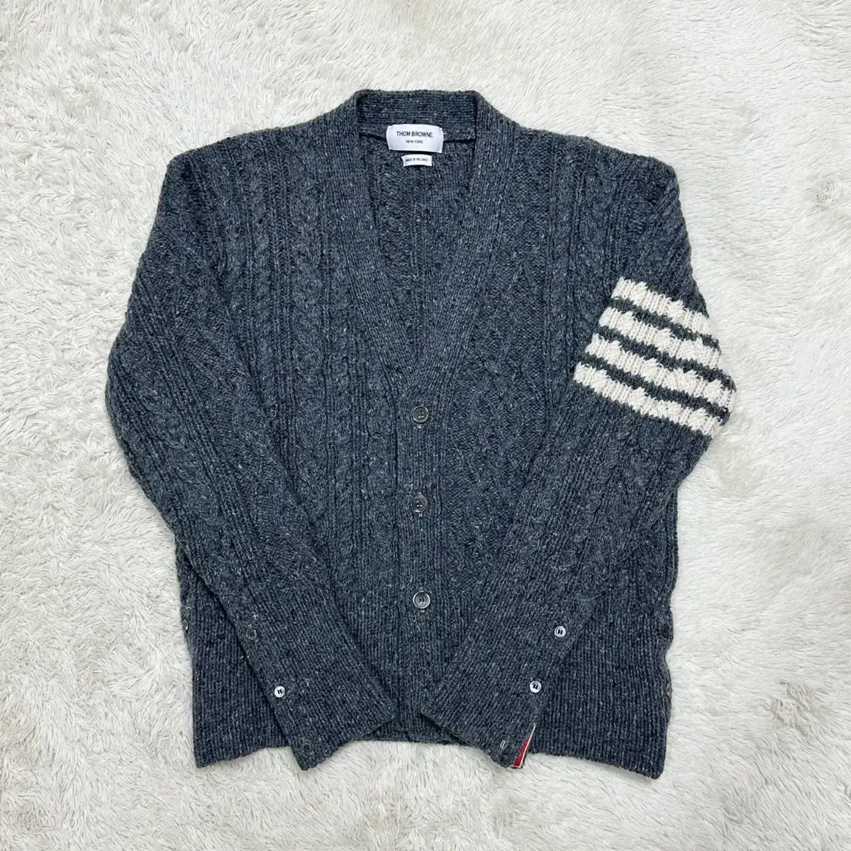 [Genuine/5] Thom Browne aran Cable Cardigan 5 size