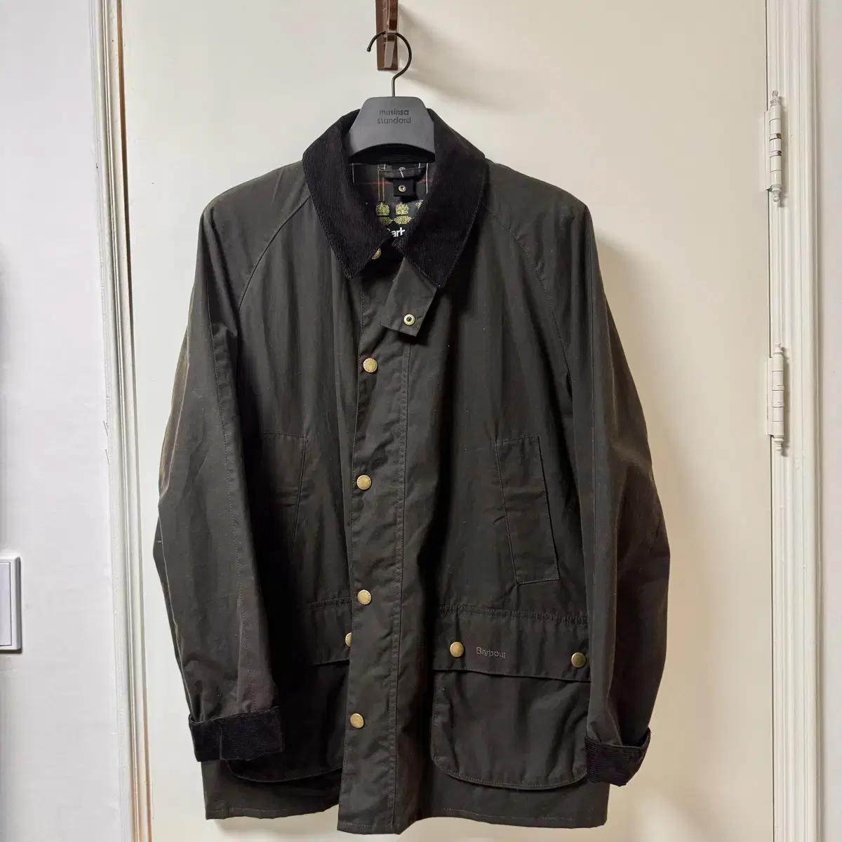 (XL 110)바버 애쉬비 BARBOUR ASHBY 올리브