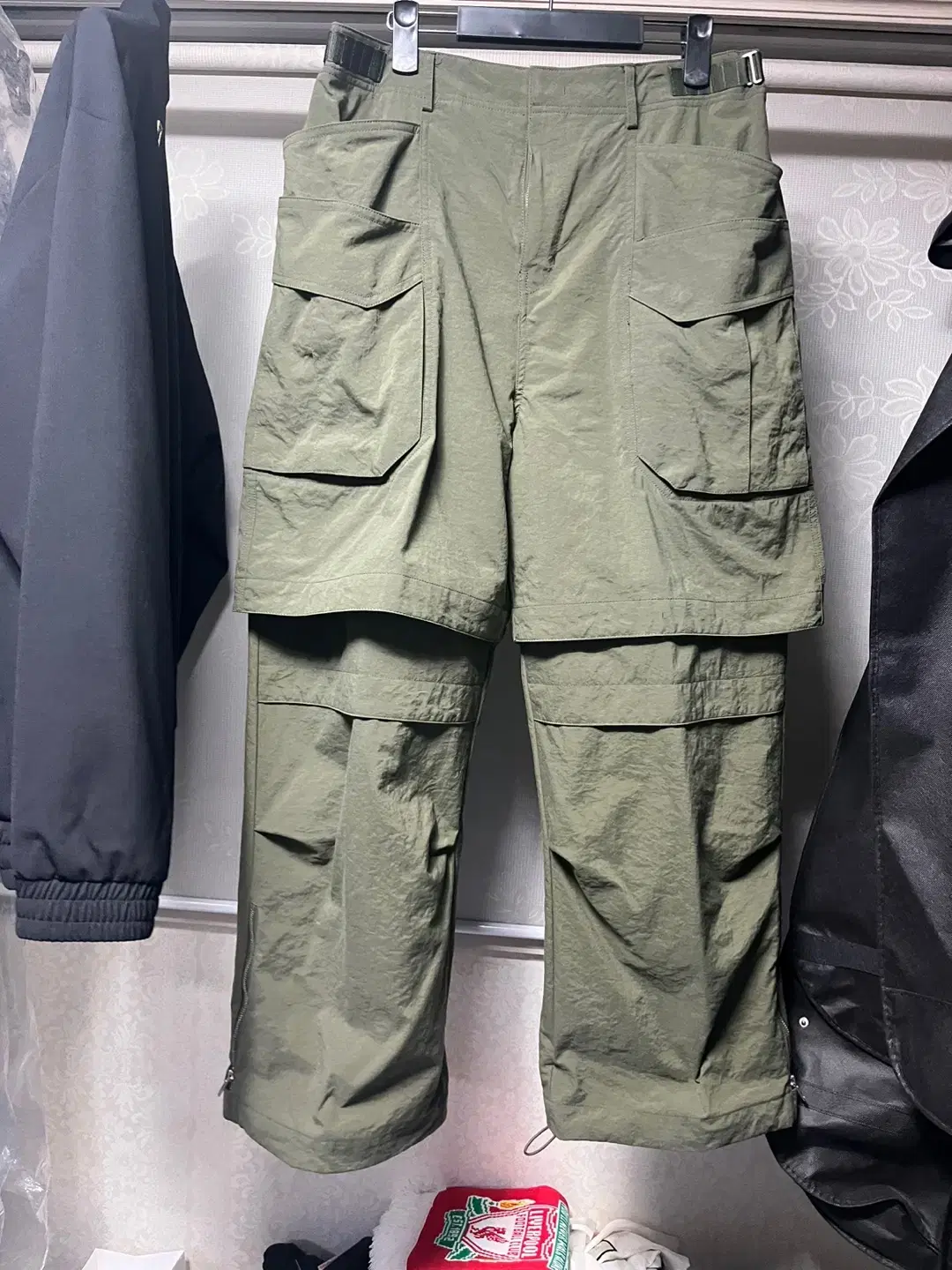 [48] Junge Detachable Pants Khaki