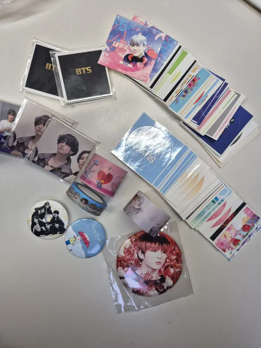 BTS unofficial goods sells them as a set