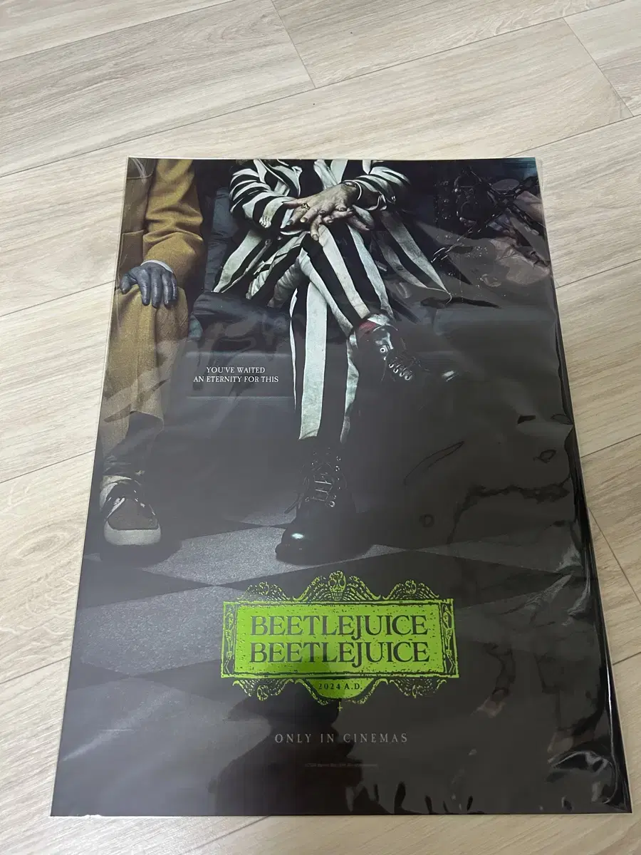 Movie Beetlejuice Beetlejuice A3 Poster