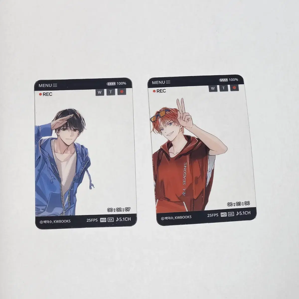 Demotjuk 3-part book goods transparent photocard wts