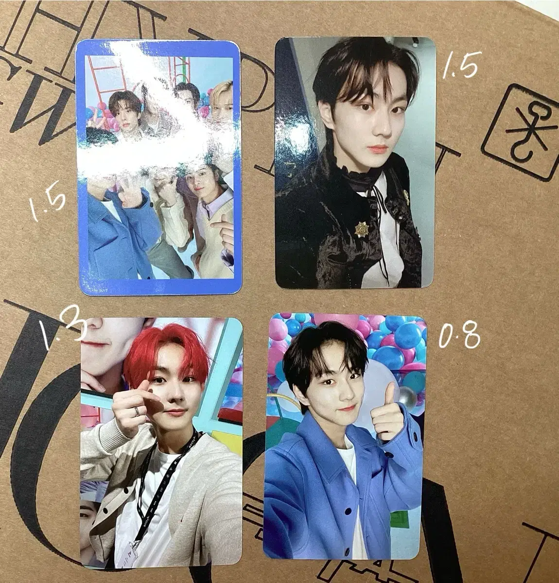 enhypen jungwon dikon photocard