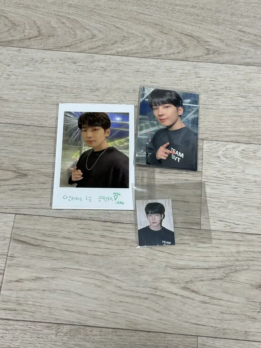 Seventeen wonwoo 2022Caratland pola photocard Bulk transfer of wts