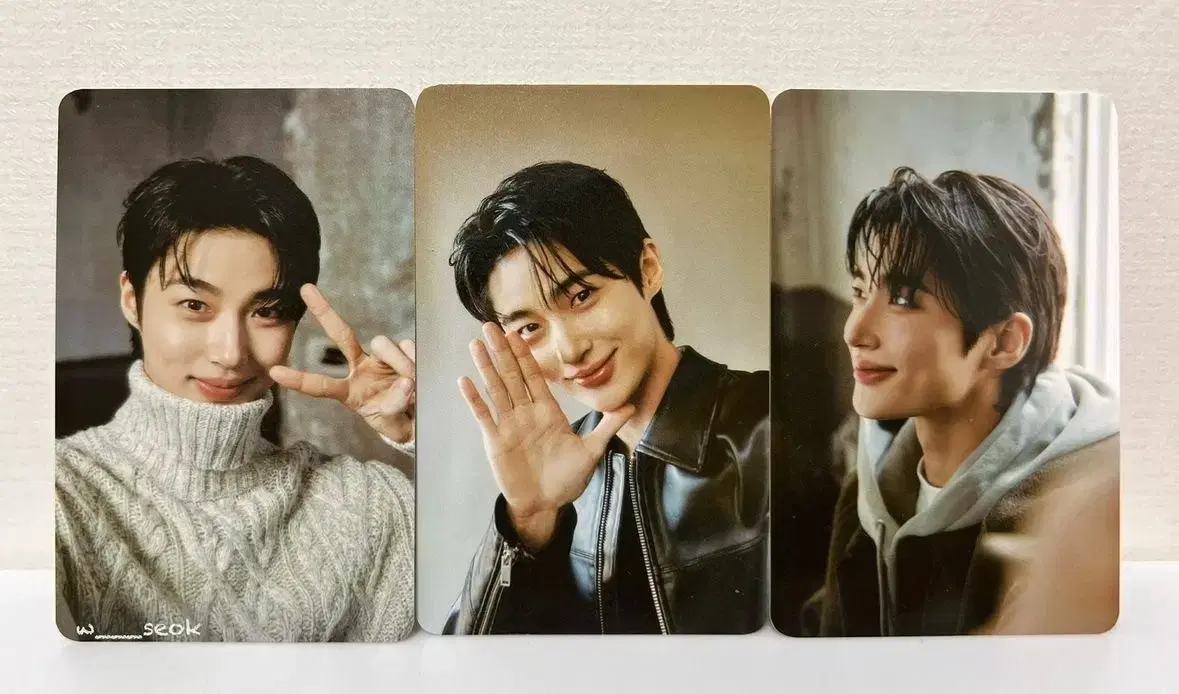 Byun Wooseok Giordano photocard set