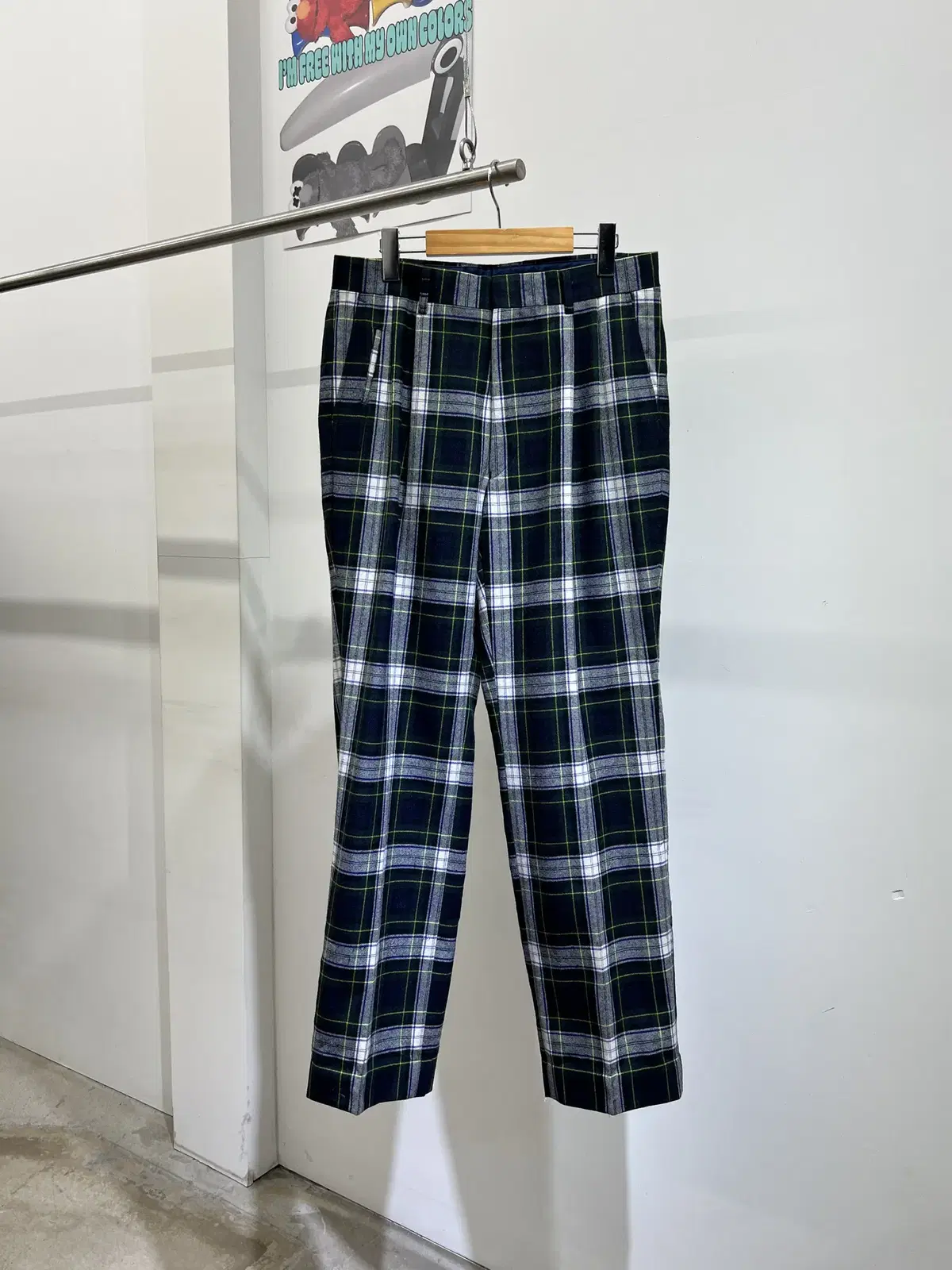 Vintage Tartan Check Slacks (Made in Japan)