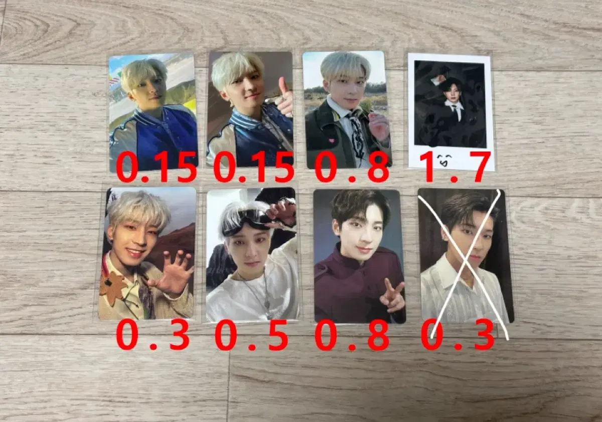 SEVENTEEN wonwoo photocard yangdo feathersun wave chop pola 2021Caran Social Club