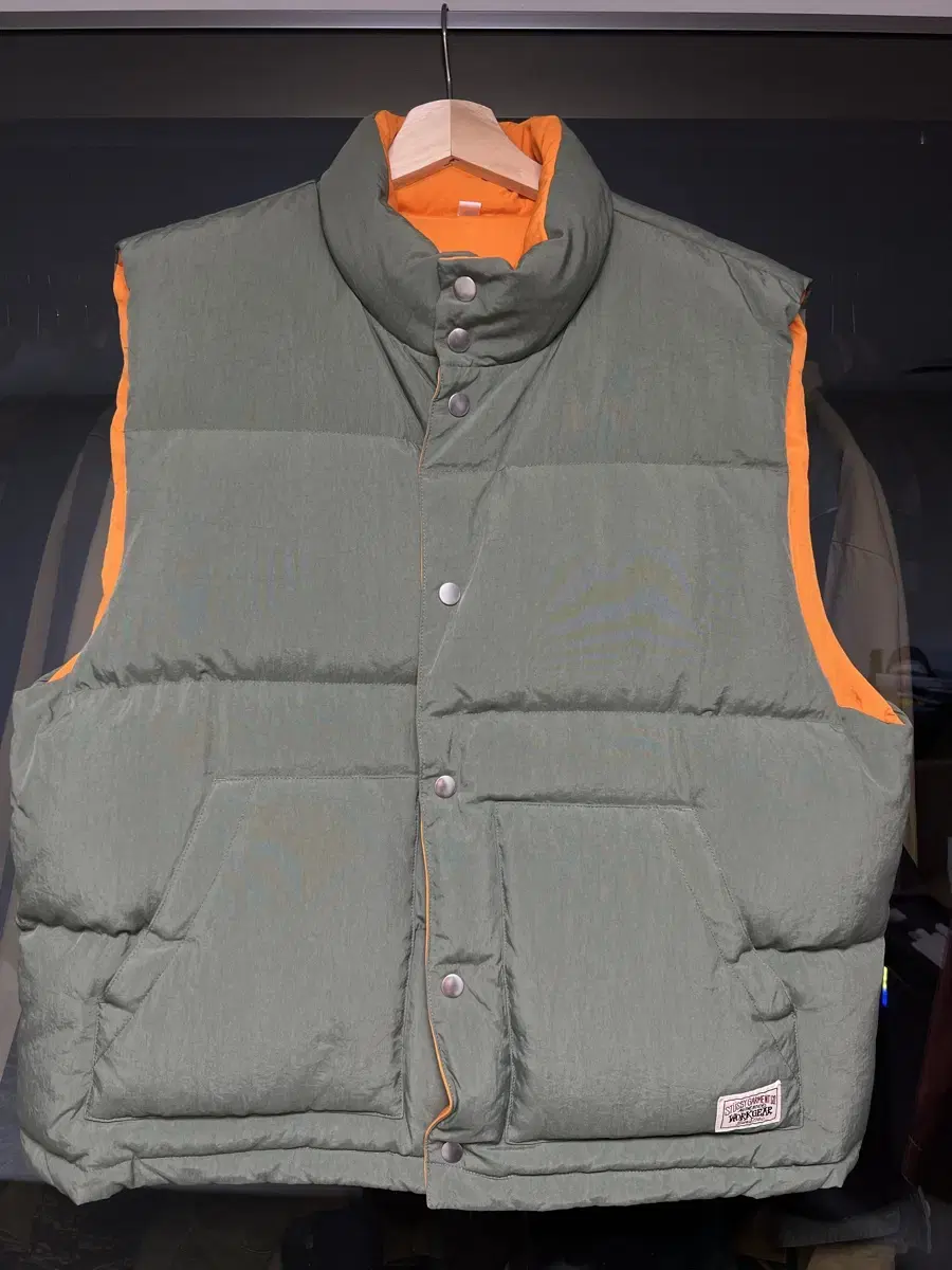 Stussy Workgear Reversible Padded Vest