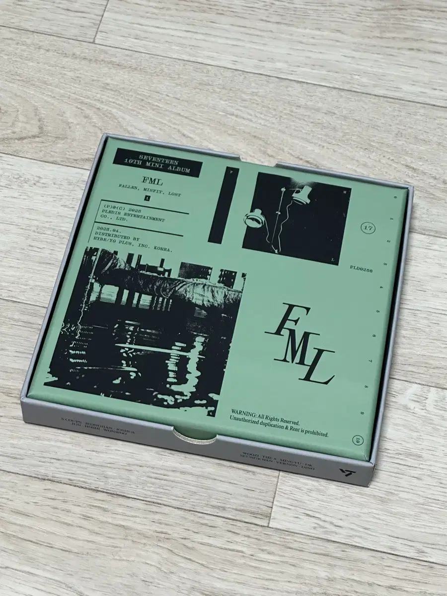 Seventeen FML album WTS