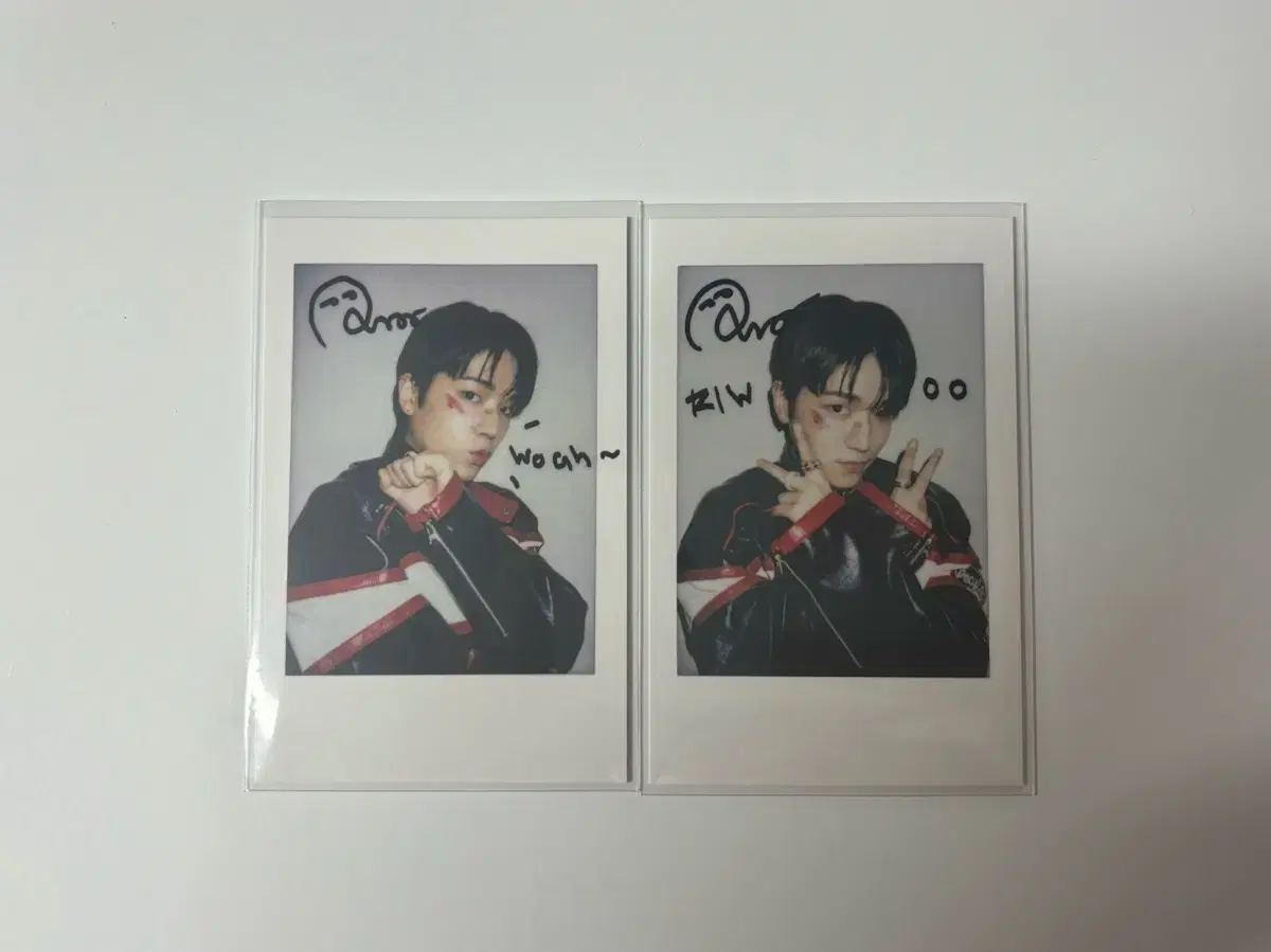 boynextdoor riwoo who signed pola waves unreleased photocard