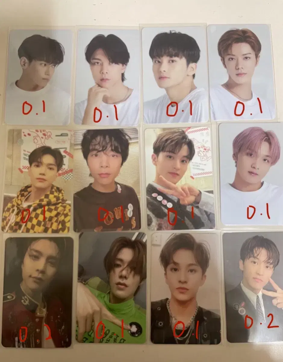 Nct 127 photocard wts