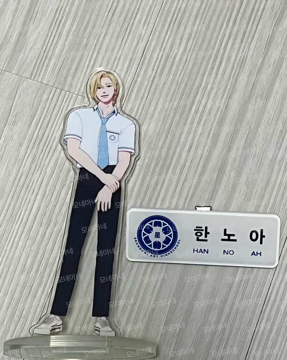 [bulk] plave noah lee yeoreum acrylic stand + name badge