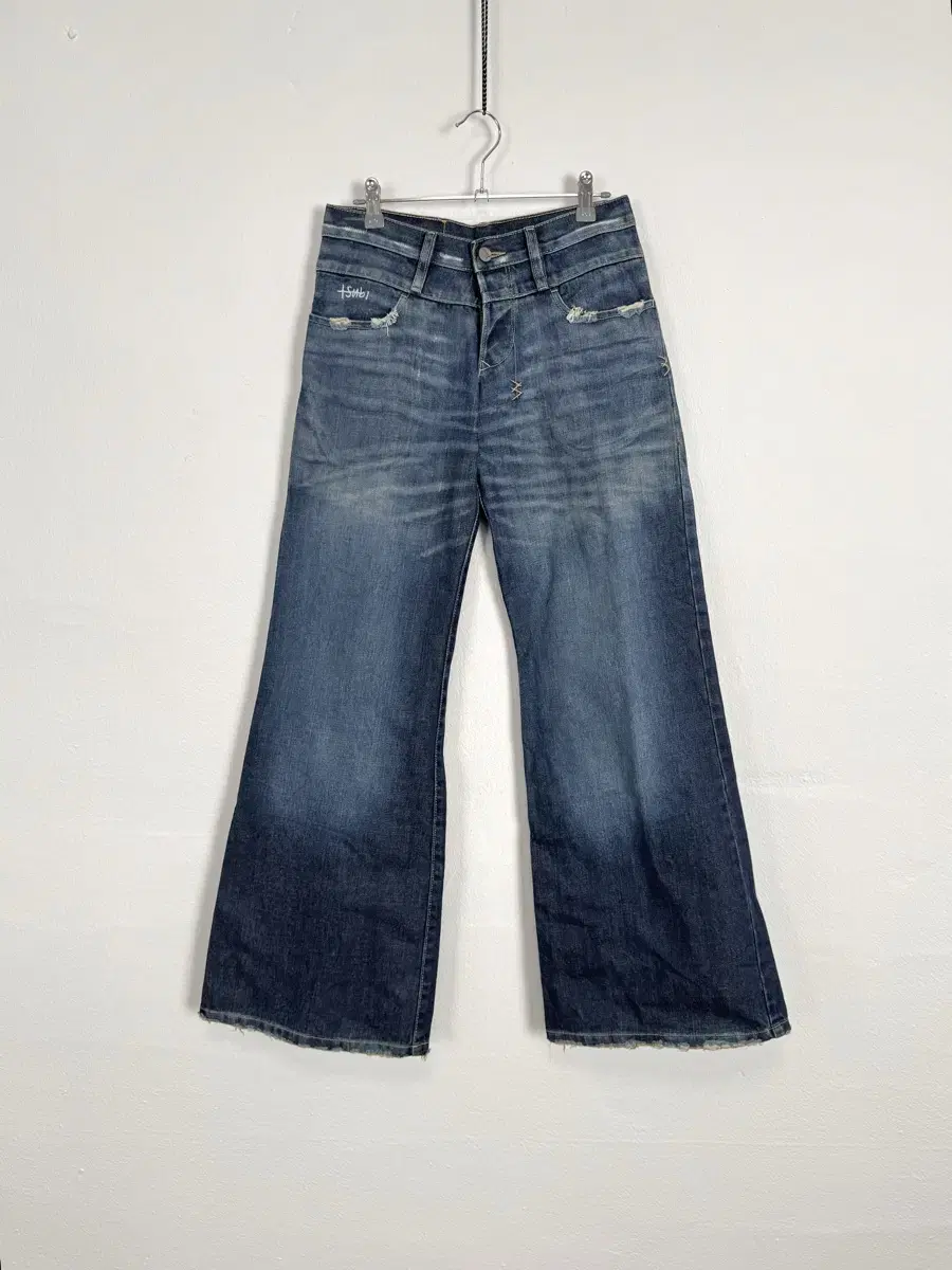 ksubi distressed flare jeans