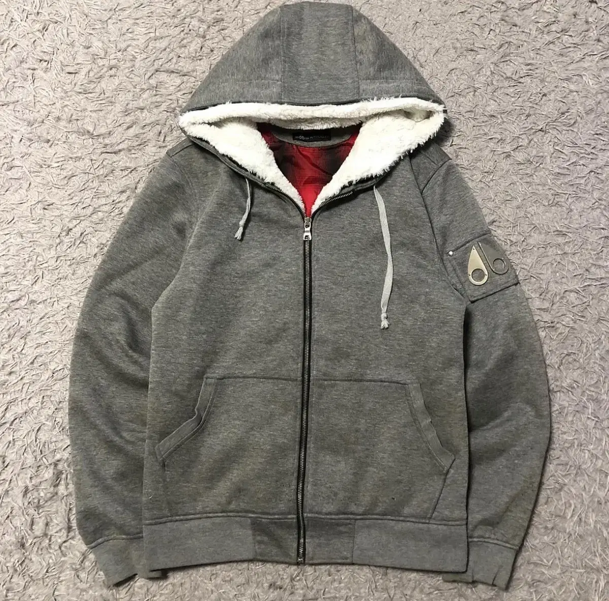 Knuckle Hooded Zip Up