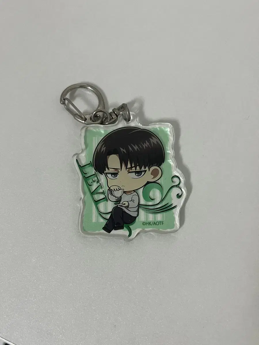 Levi the Giant of Jin acrylic Keyring