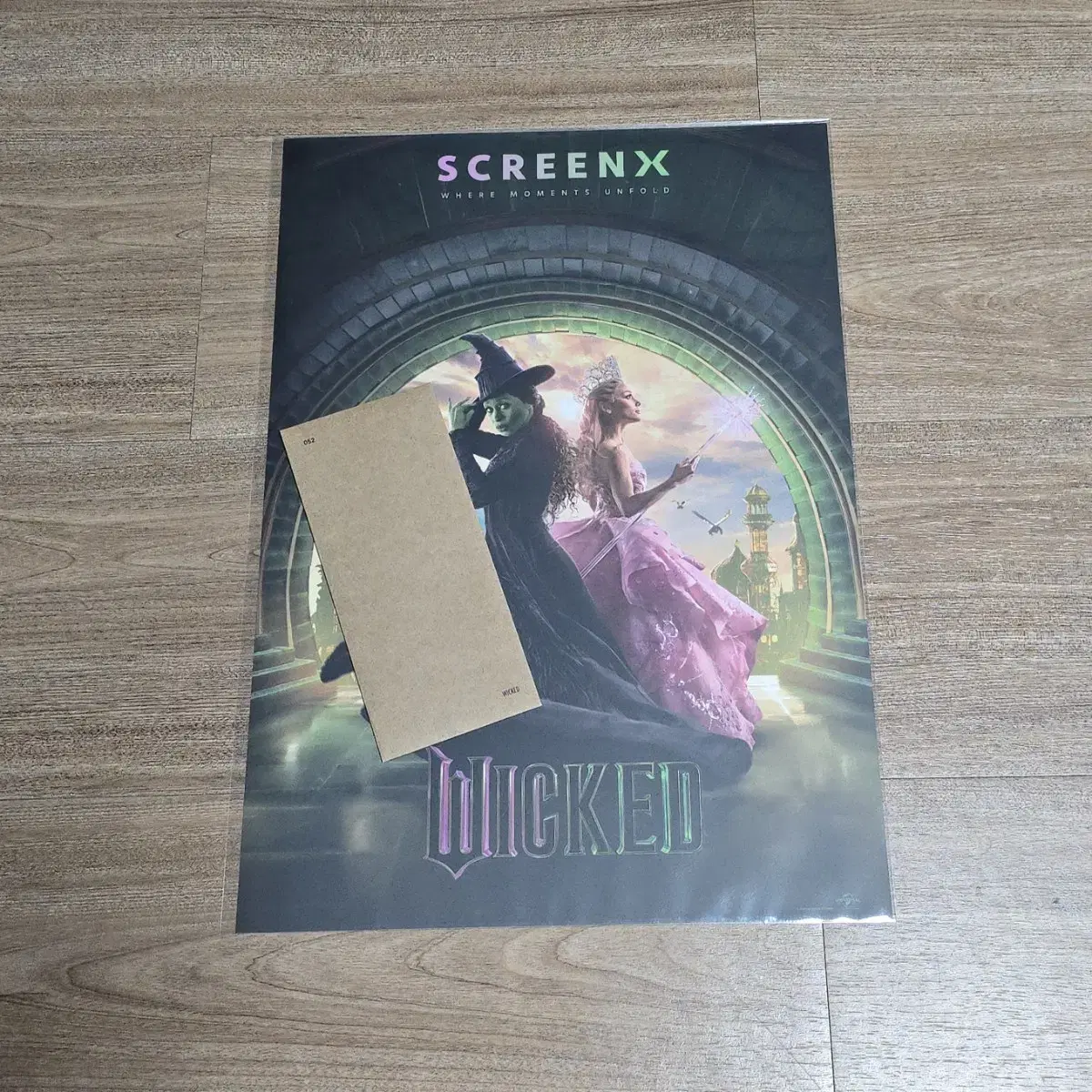 CGV Movie Wicked ScreenX ScreenX poster + TTT set wts sold