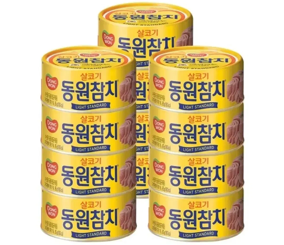 동원 라이트스탠다드 참치 85g 12개