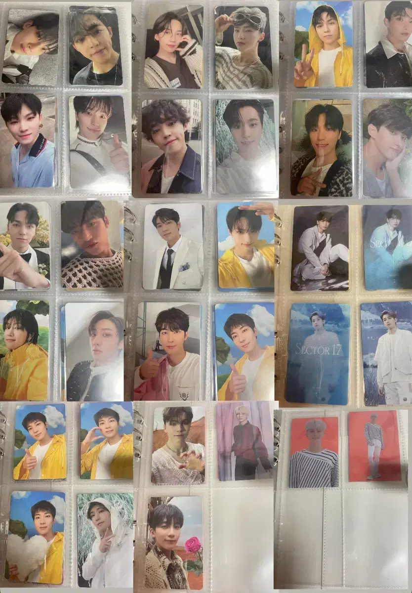 Seventeen photocard wts Disposition