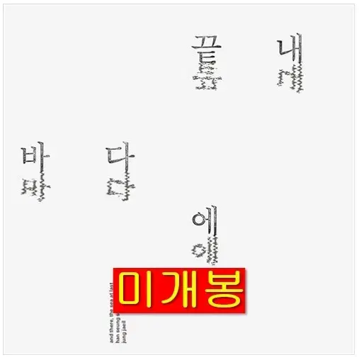 한승석, 정재일 - 끝내 바다에 (미개봉, CD)