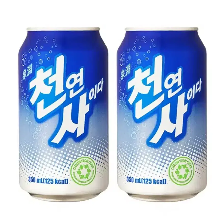 천연사이다 350ml 24개