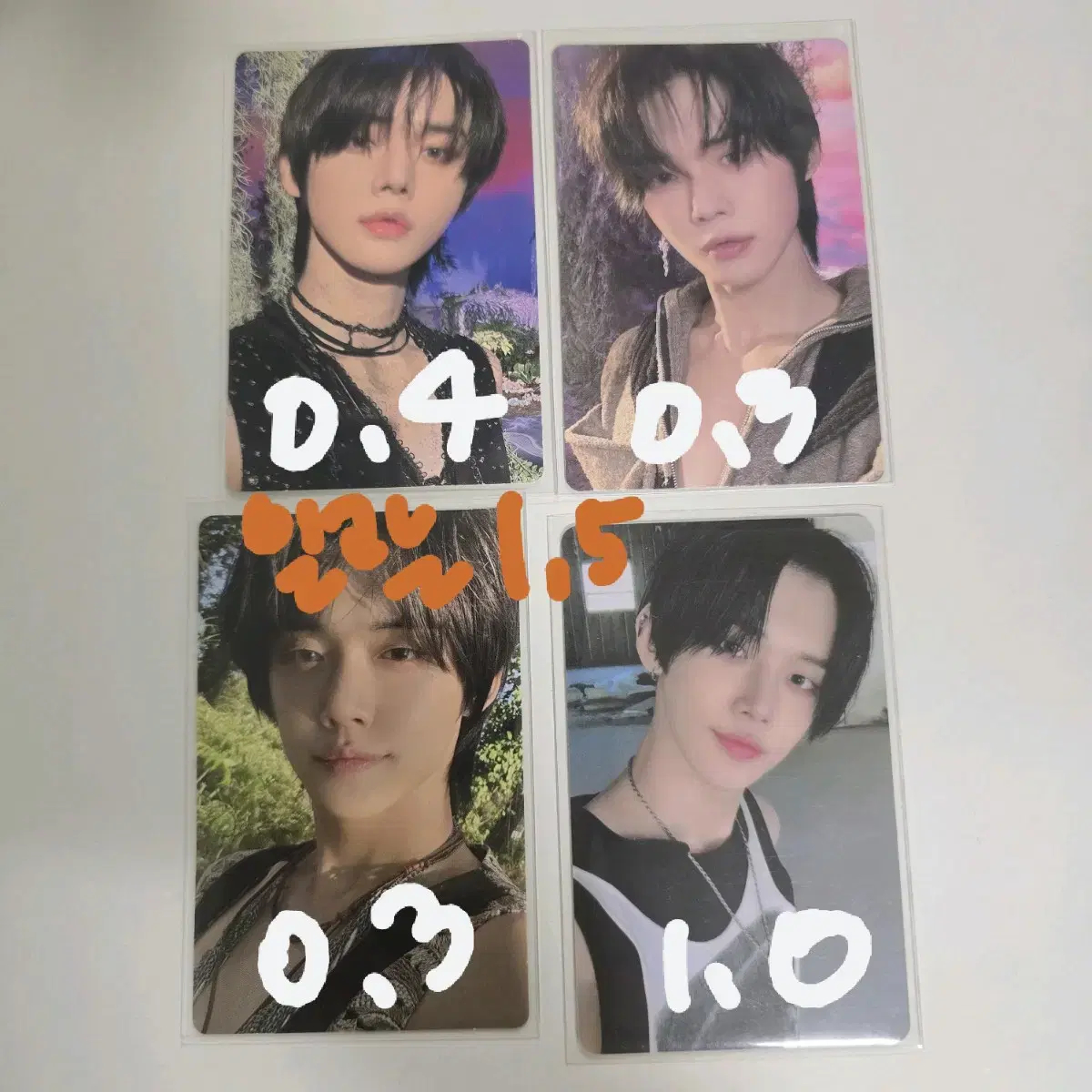 TXT yeonjun photocard Shrera Freeze Weverse