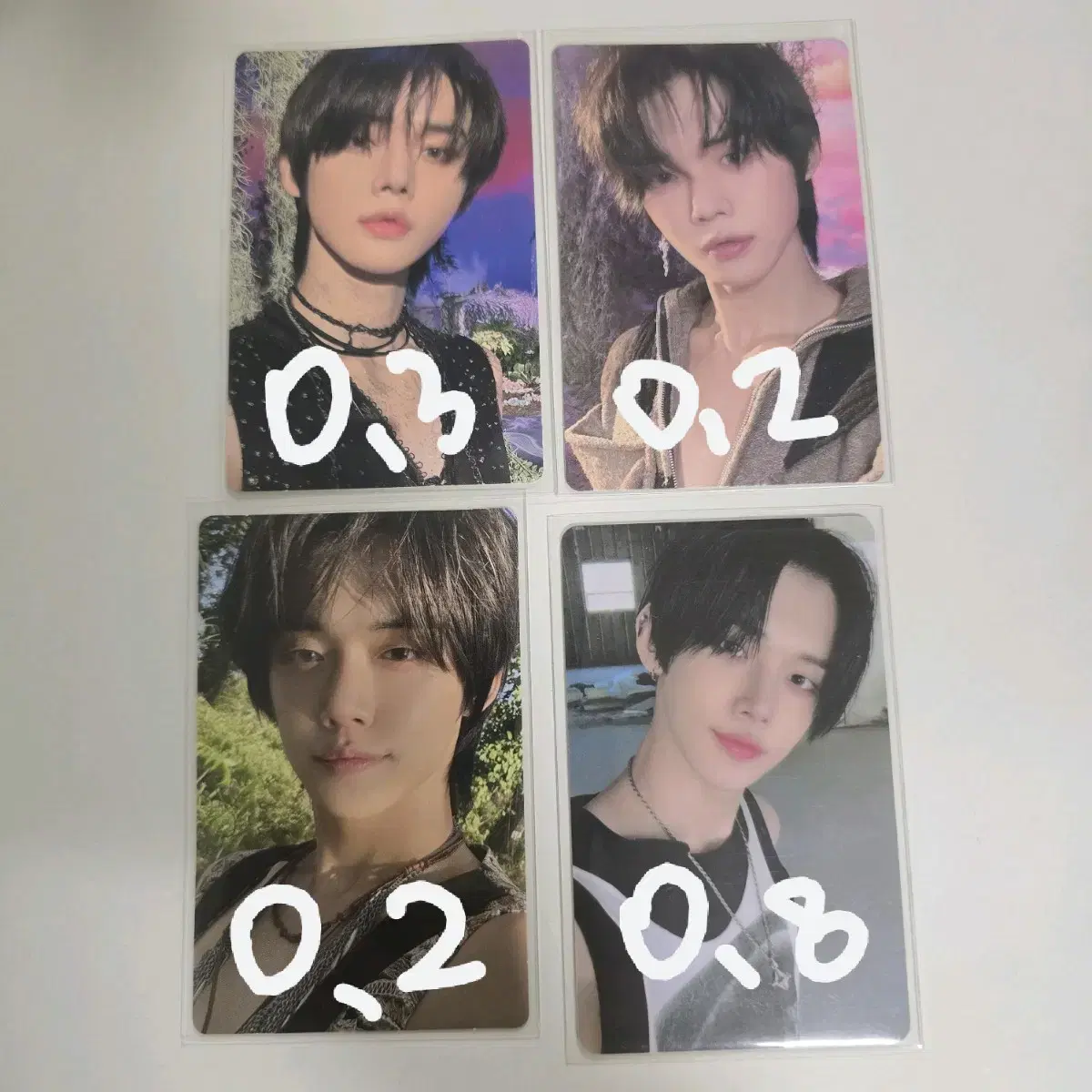 TXT yeonjun photocard Shrera Freeze Weverse