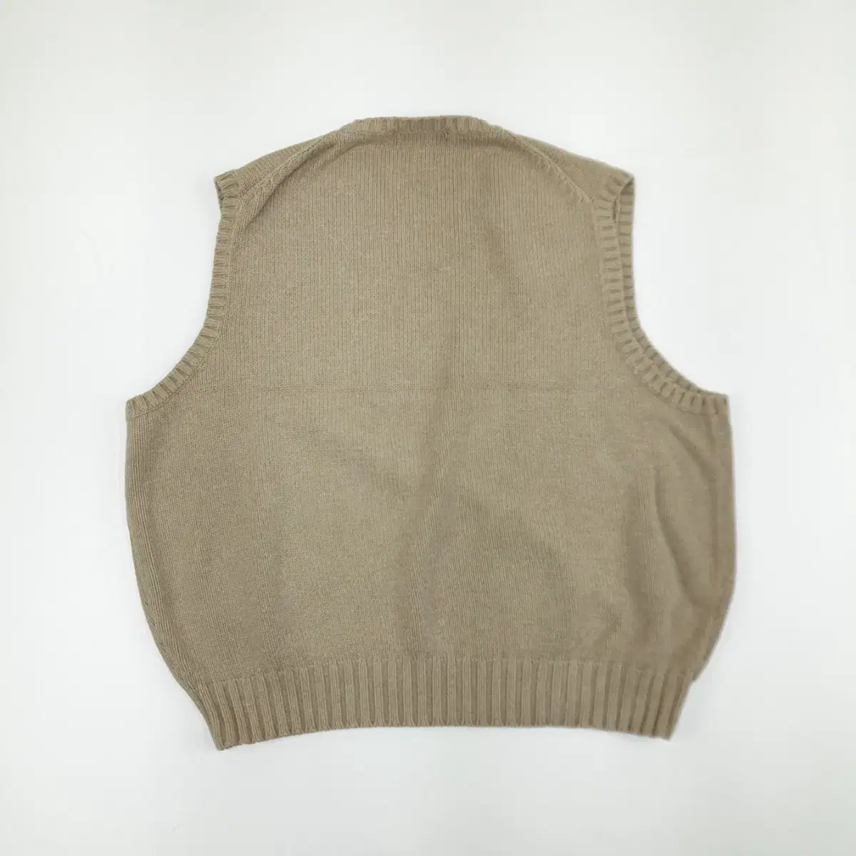 (CS093) XL 폴로 랄프로렌 베이지 니트 베스트 knit