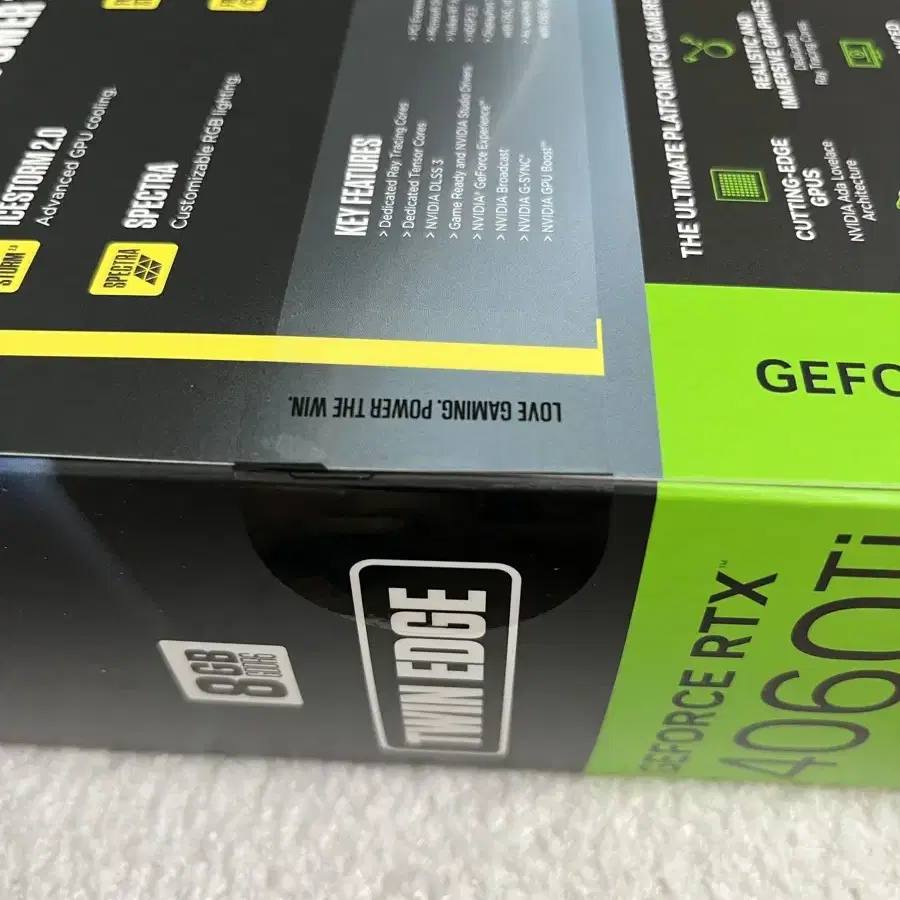 ZOTAC 지포스 RTX 4060Ti TWIN Edge 미개봉