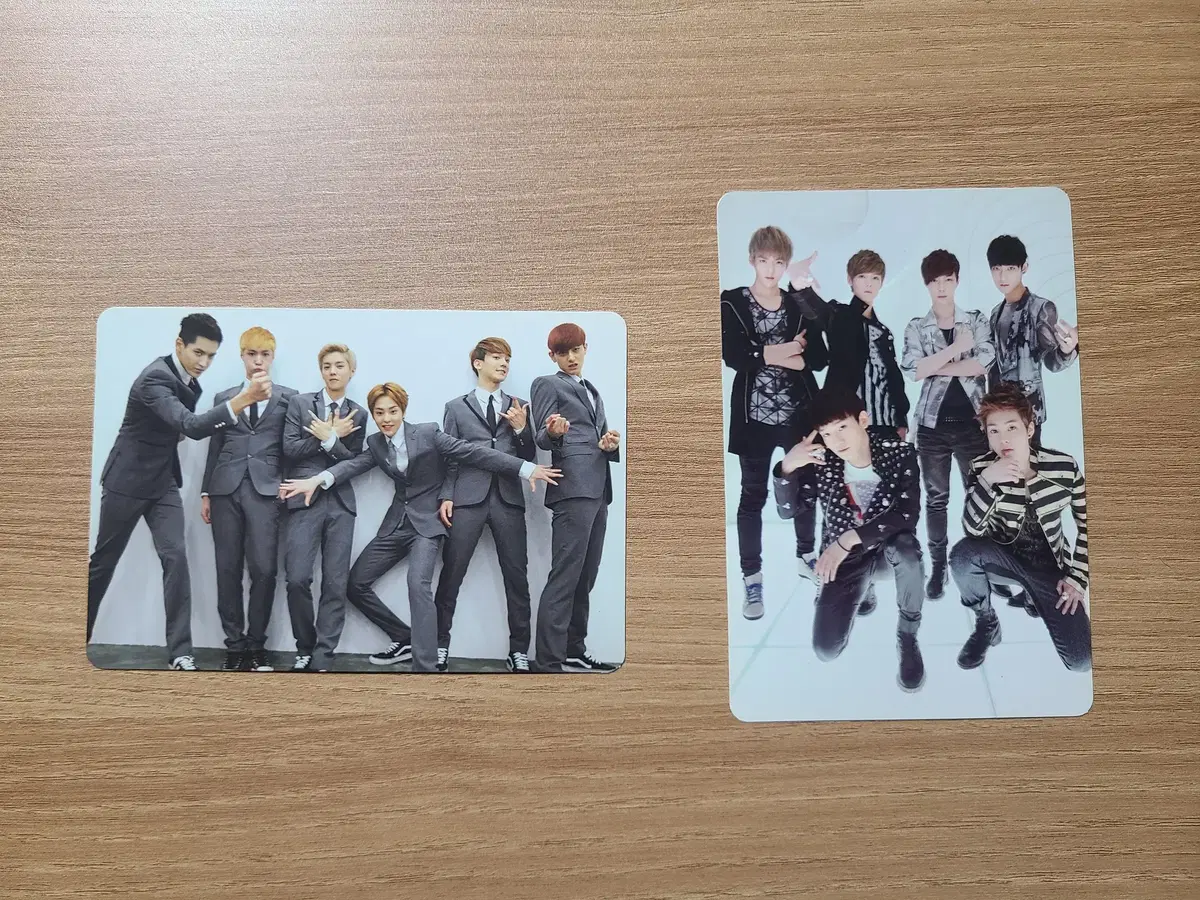 EXO exo sign Group large-scale photocard