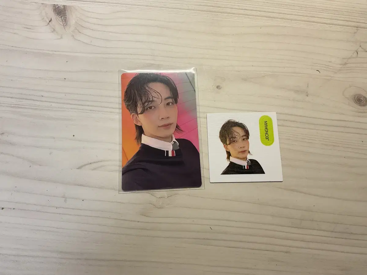 Jeonghan Best album photocard