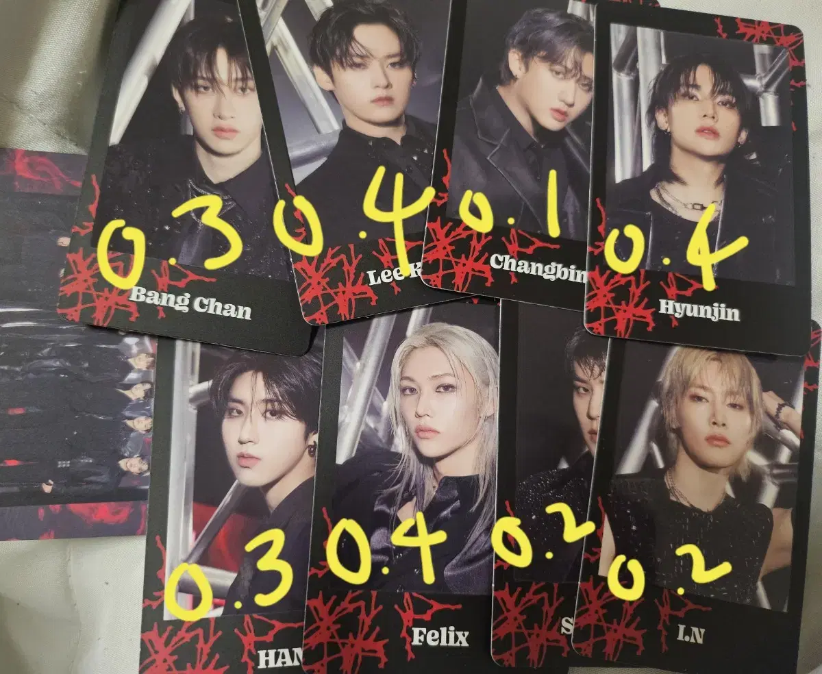 Straykids Giant worldtour Dominate Japan pola Photocard