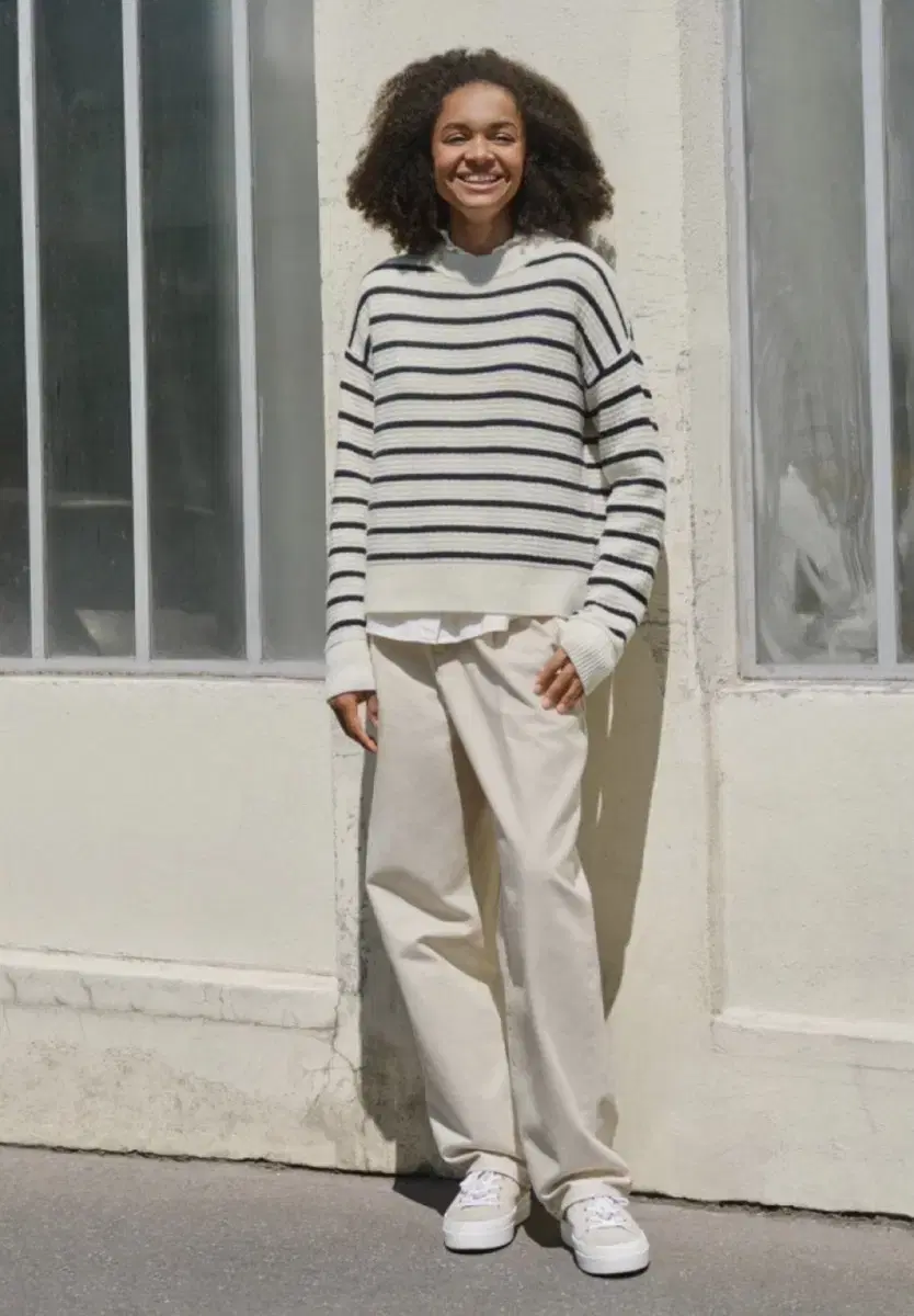 Uniqlo Comptoir des Coutonniers striped knit