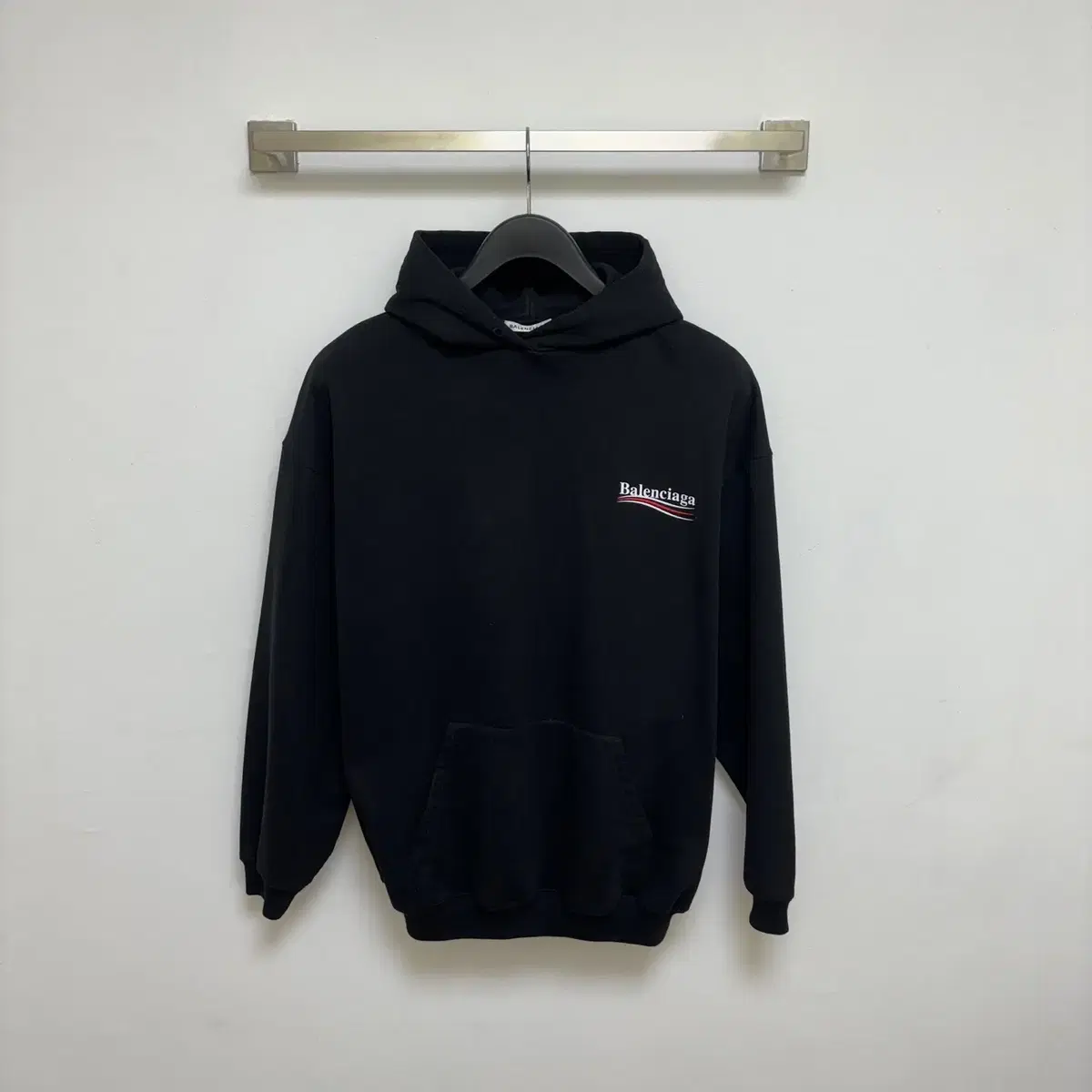 (Xs)Balenciaga Wavego Hoodie Black