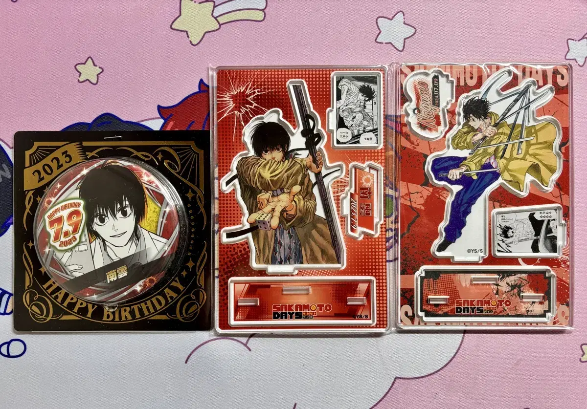 Sakamoto Days Sakadei Nagumo 2023 2024 birthday Diorama Can Badge