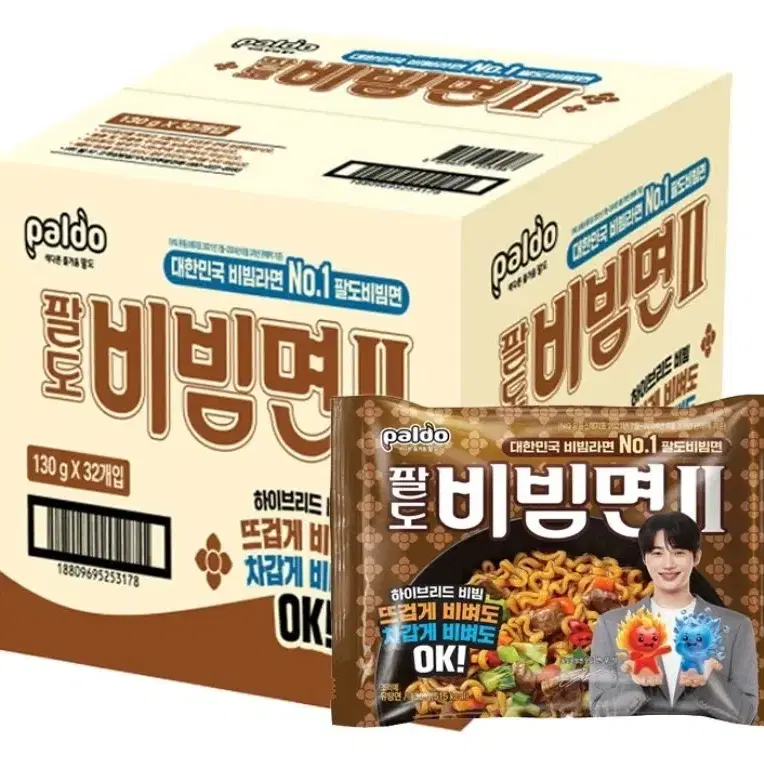 팔도비빔면2 투 130g 32개