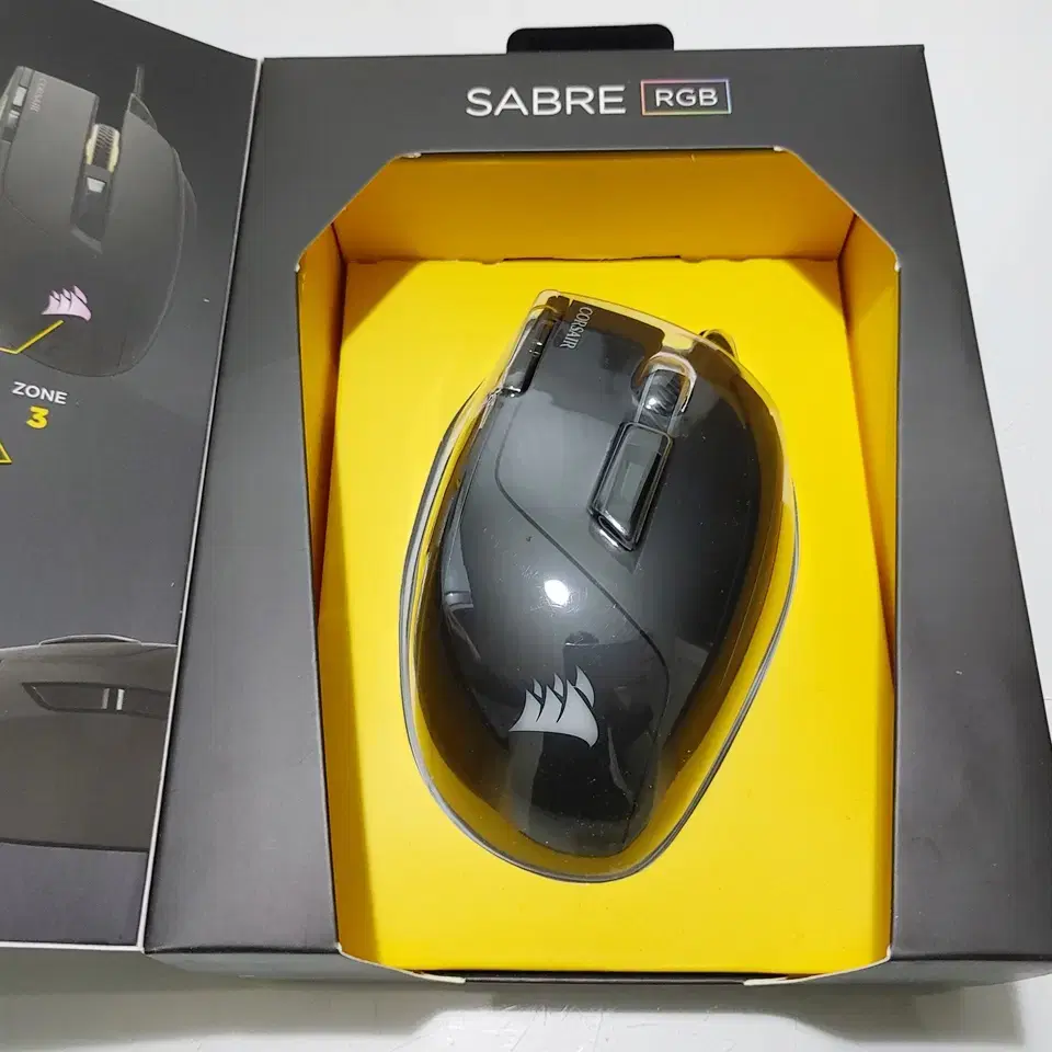 커세어 사브레 SABRE RGB 유선 마우스 판매합니다