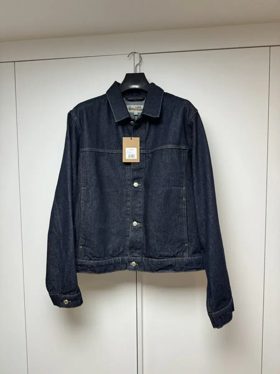 L) Stussy Denim Tracker Jacket