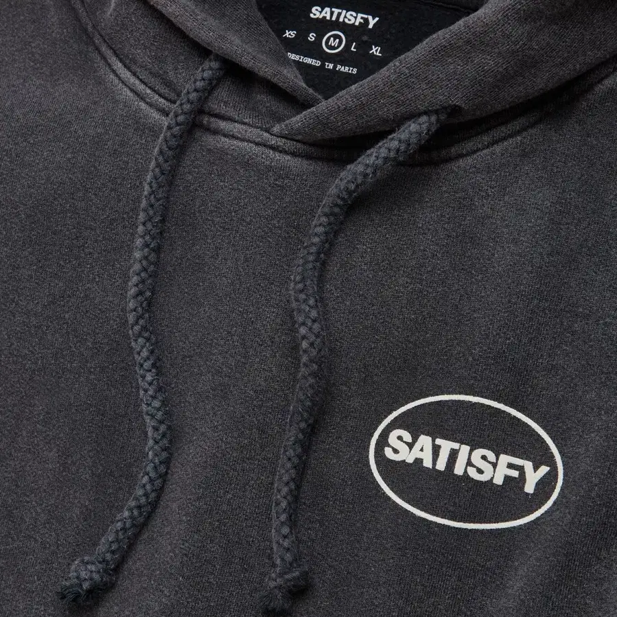 Satisfy 새티스파이 세티스파이 소프트셀 후드 블랙 M L XL