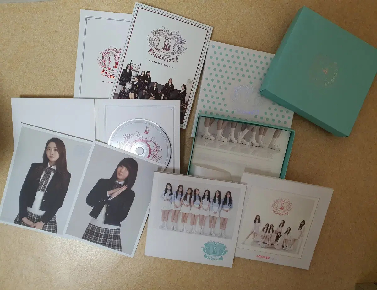 Lovelyz album Set (1 set + repackage) (Component O)