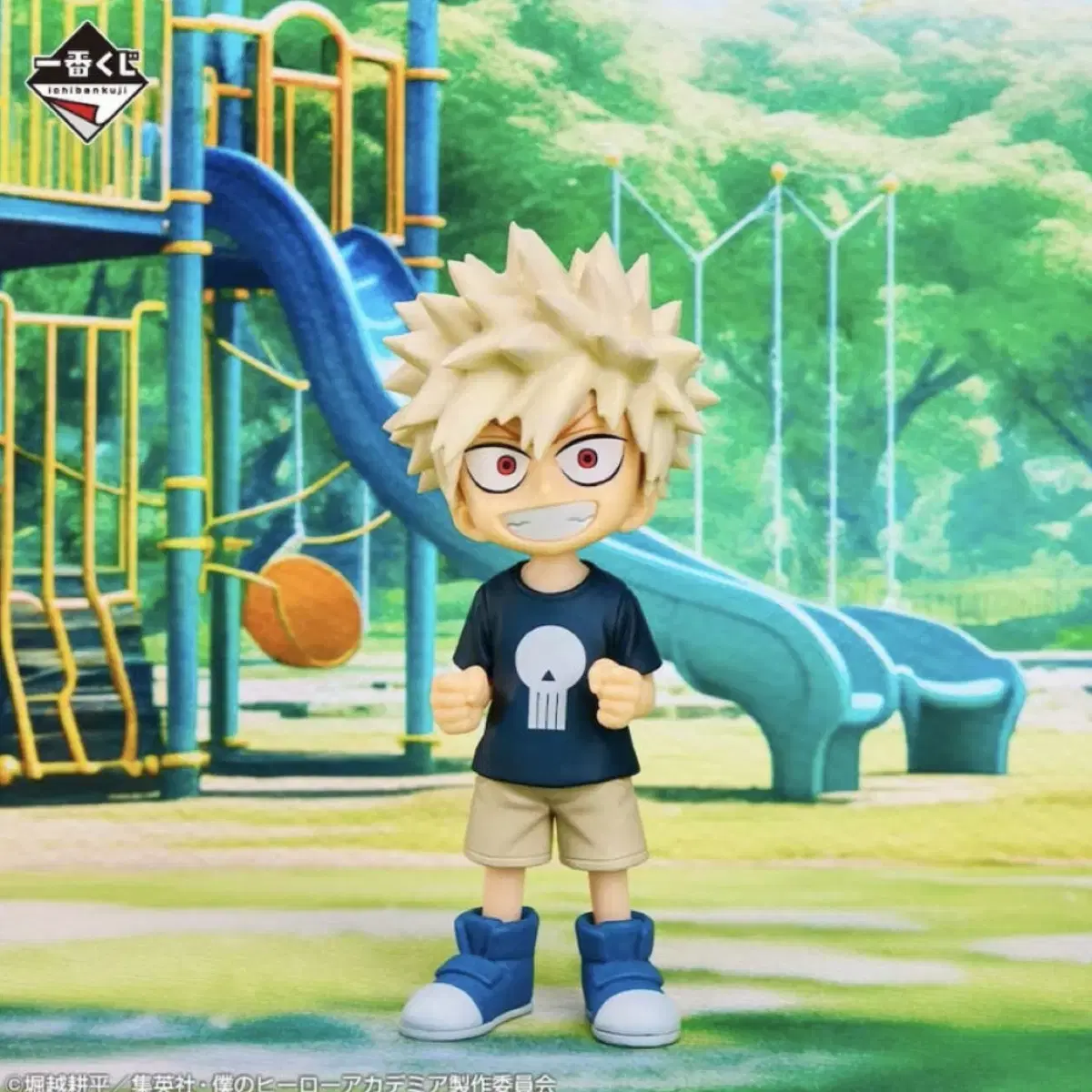 Hiroaka childhood Chibi Bakugo Katsuki figures Ichibankuji two people's admiration