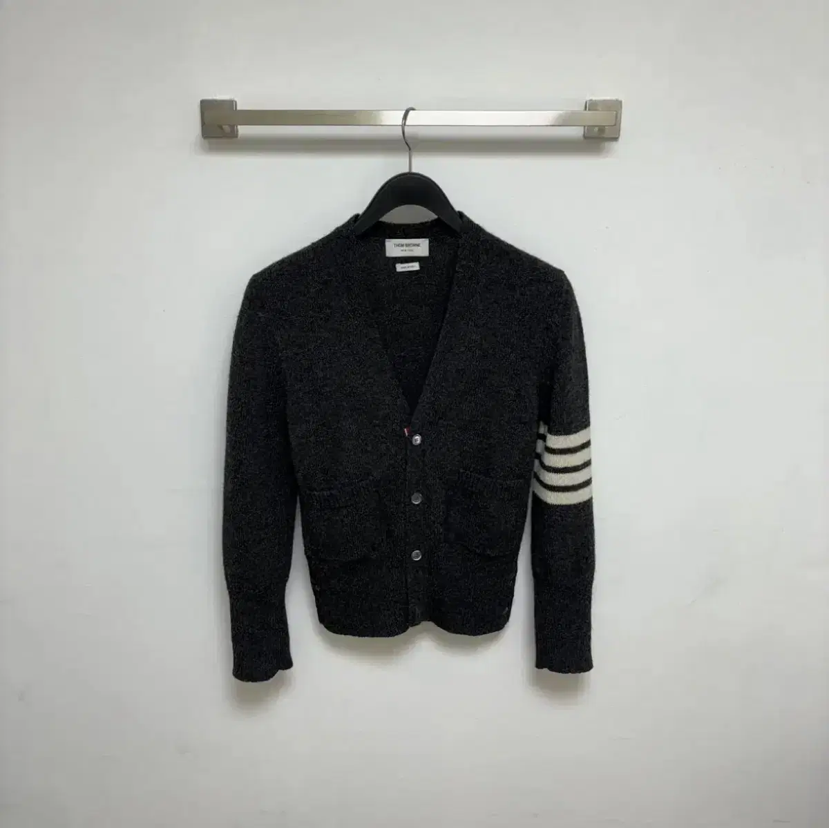 (Genuine) Thom Browne Diagonal Arms Shetland Cardigan