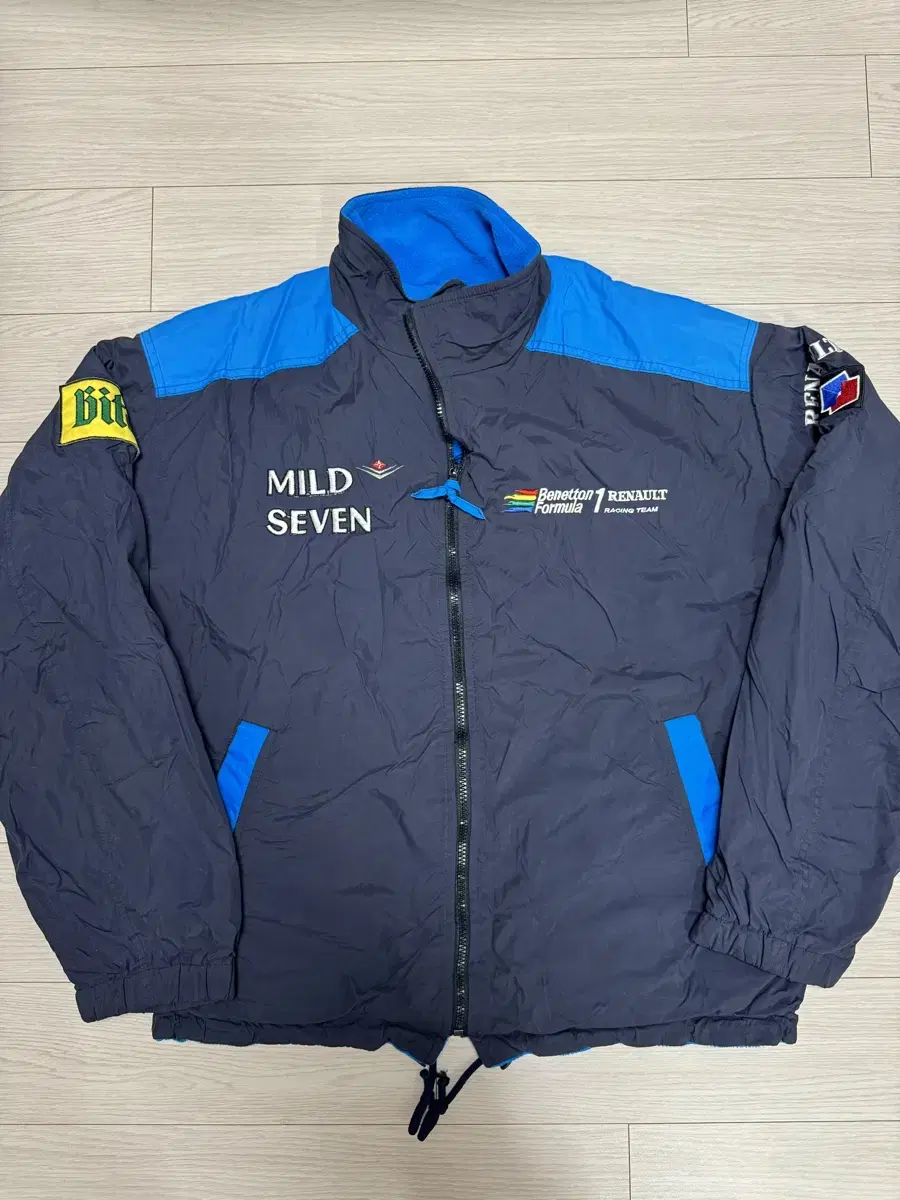 90s Benetton Formula 1 Racing Jacket Mild Seven