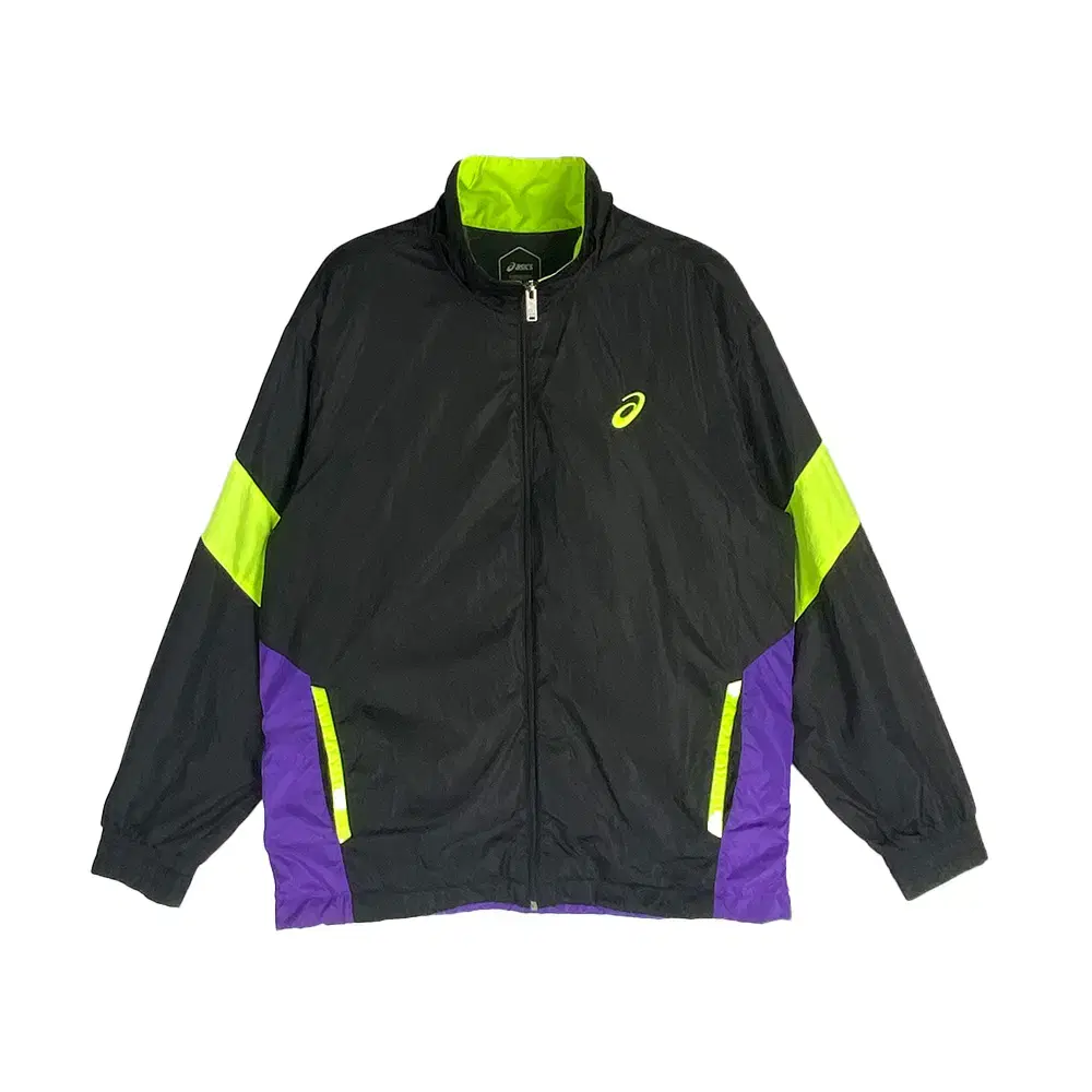 653. Asics Old School Windbreaker (100)