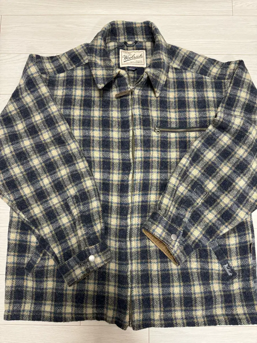 Woolrich check bloomers jacket