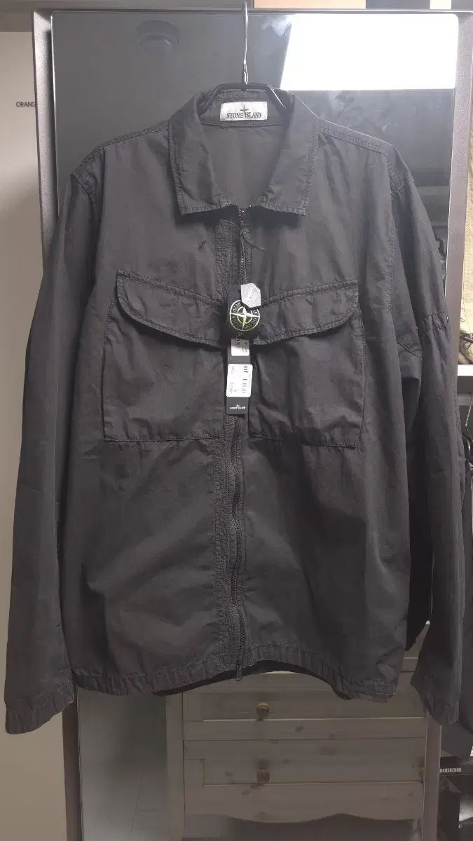 Stone Island 22FW Overshirt CreamTaxidermy Removal