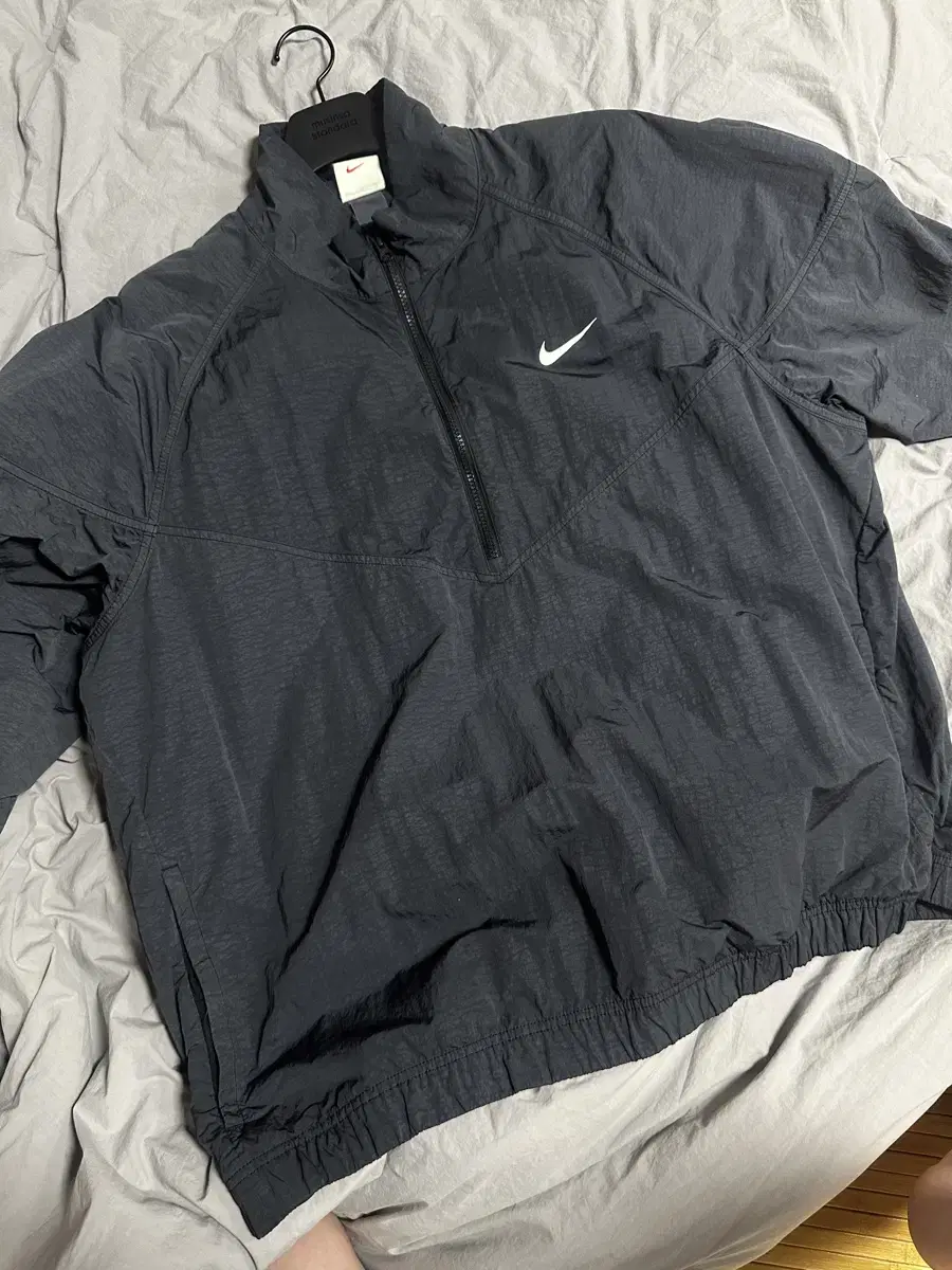 [XL] Nike Stussy Windrunner Anorak Jacket Off Noir Black