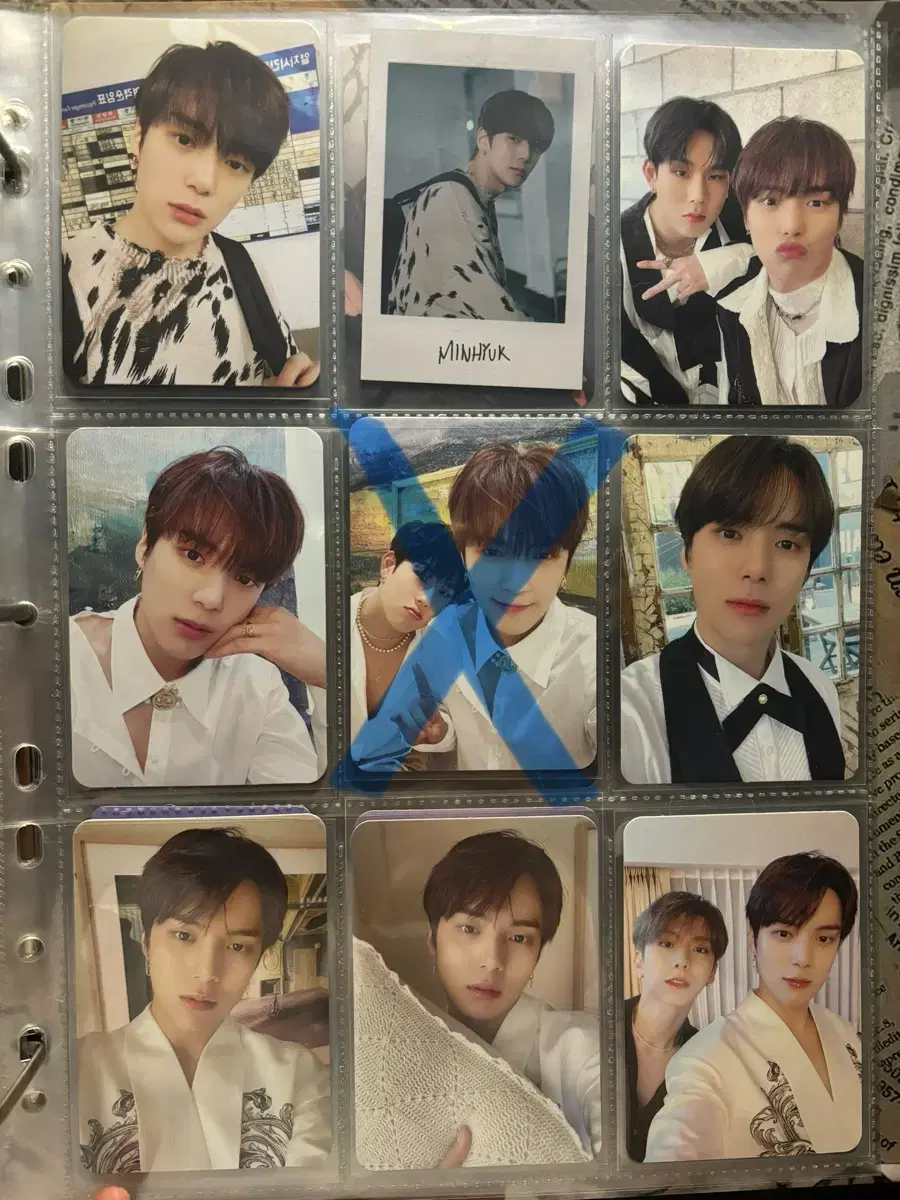 Monsta X minhyuk Quick sale of photo cards