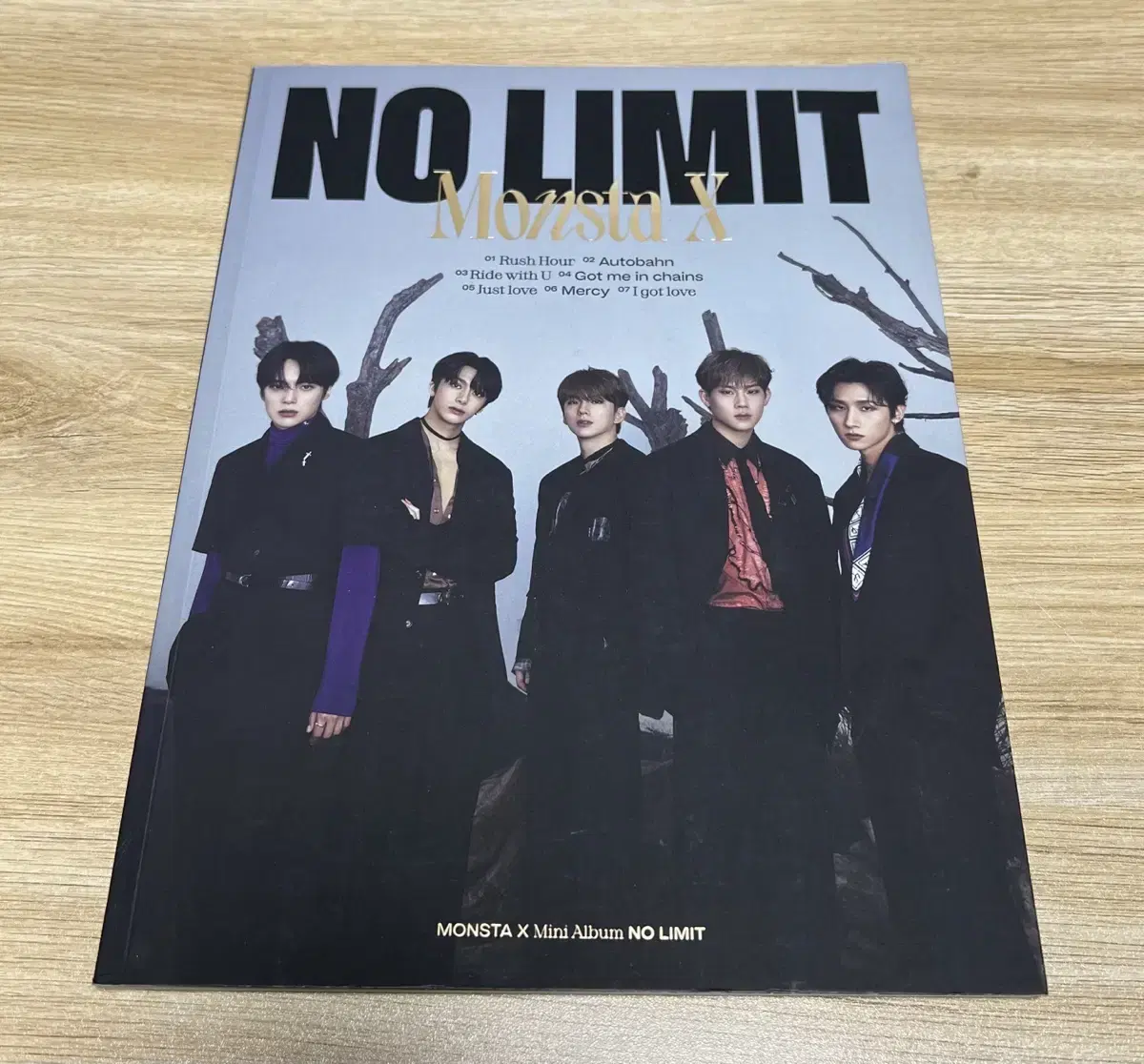 Monsta X No Limits Limited Photobook (unsealed)