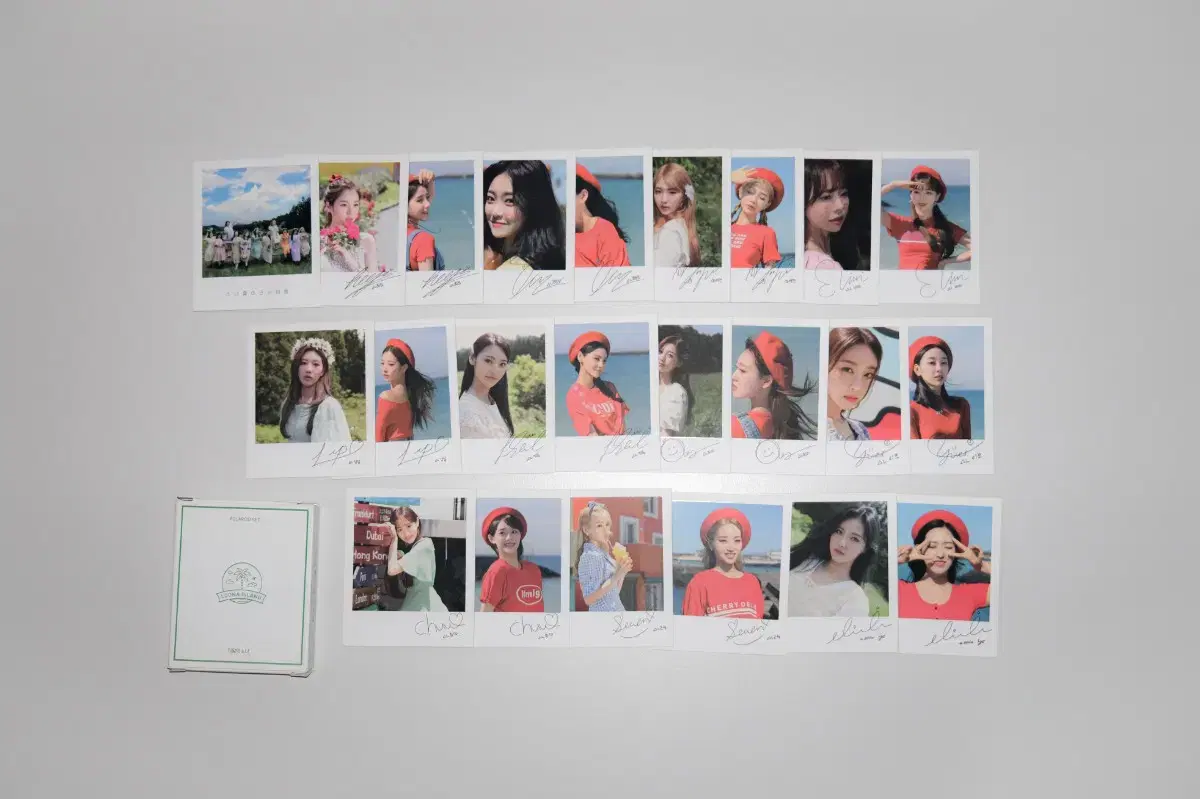 Girl of the Month Summer Package Loona Island Concept Zone Polaroid