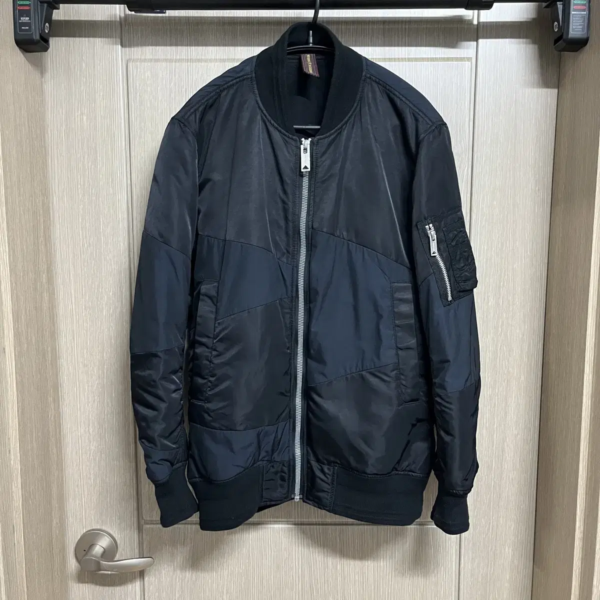 Miharaya Suhiro Colorblocked MA-1 Bomber Jacket